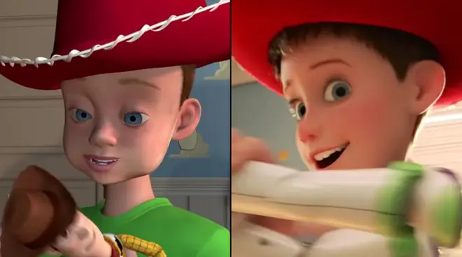 Andy's face looks completely different in the Toy Story 4 trailer
