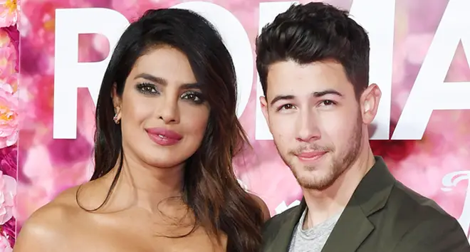 Priyanka Chopra and Nick Jonas attending the premiere of 'Isn't It Romantic'.