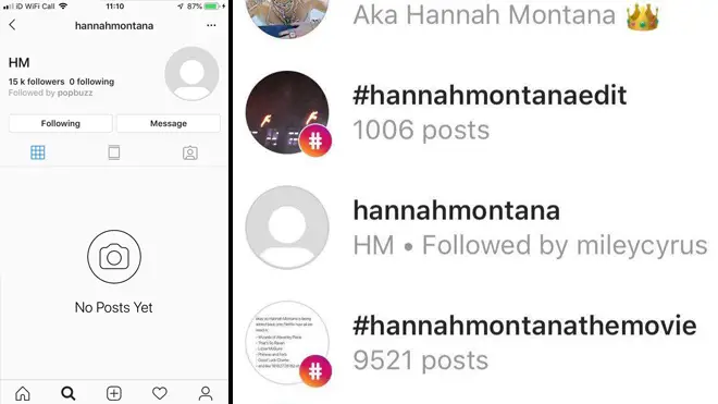 Hannah Montana reboot - Miley Cyrus follows mysterious, new Instagram account