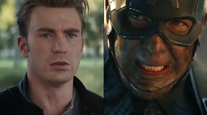 Chris Evans as Captain America in Avengers: Endgame