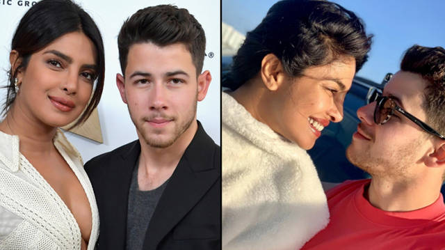 Priyanka Chopra and Nick Jonas attend Sir Lucian Grainge's 2019 Artist Showcase/on holiday