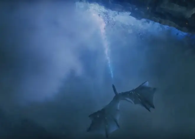 Season 7 concluded with the Night King's zombie dragon crumbling The Wall away