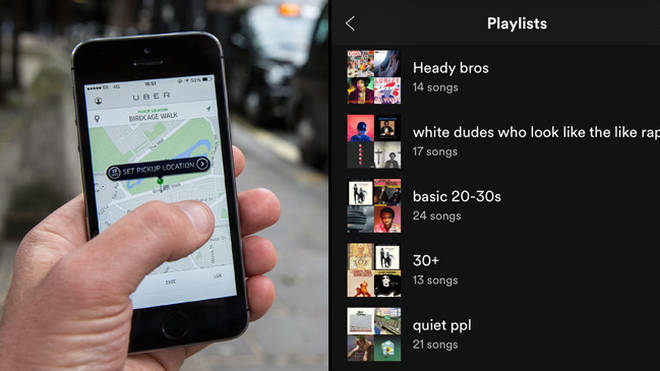 Uber, Spotify Playlist