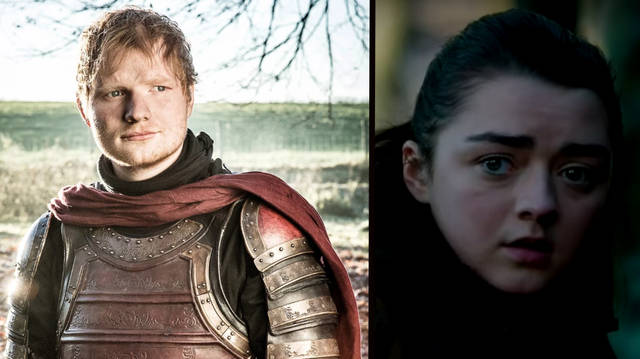 Ed Sheeran had a cameo role in the season 7 premiere, appearing alongside Game of Thrones' Maisie Williams