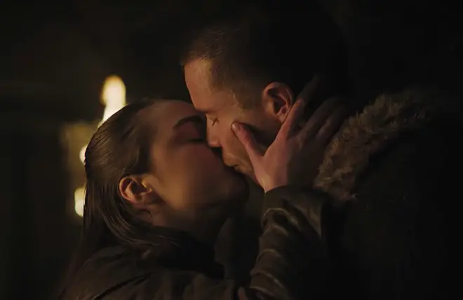 Arya Stark was far from the innocent virgin-type during her sex scene with Gendry