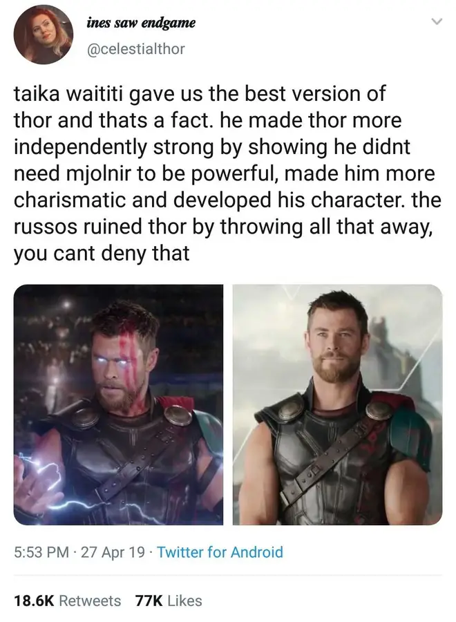 Thor reaction