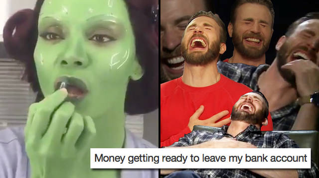 Avengers Endgame: The funniest Gamora meme of Zoe Saldana putting on green make-up