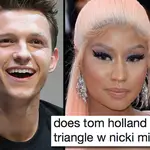 The best Tom Holland, Nicki Minaj and James Charles love triangle memes
