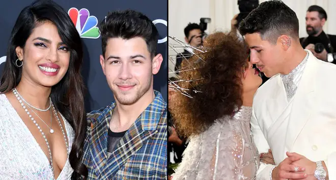 Priyanka Chopra and Nick Jonas attend The 2019 Met Gala Celebrating Camp: Notes on Fashion.