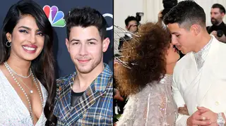 Priyanka Chopra and Nick Jonas attend The 2019 Met Gala Celebrating Camp: Notes on Fashion.