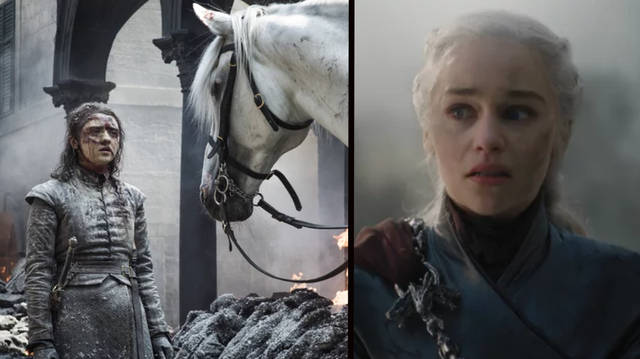 Arya Stark rode out of King's Landing on a white horse - so what does it mean?