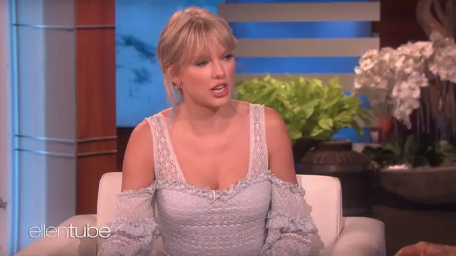 Taylor Swift talks about washing her legs on Ellen