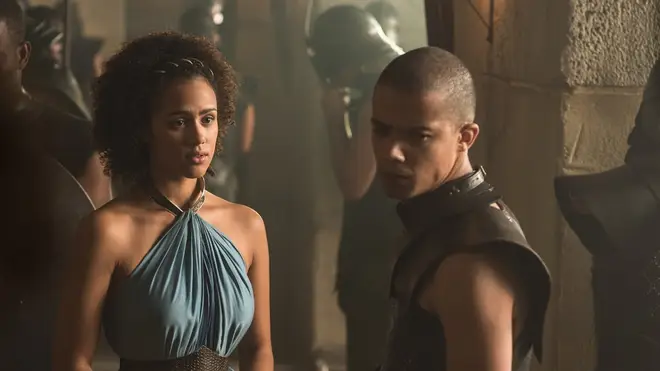 Grey Worm sure gave in easily to Jon and Tyrion being released
