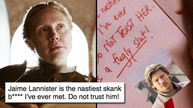 The funniest Game of Thrones memes of Brienne writing in the season 8 finale.