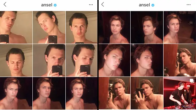 Ansel Elgort 17 shirtless selfies - The Goldfinch trailer