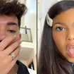 James Charles reacts to North West's hilarious lip-sync video