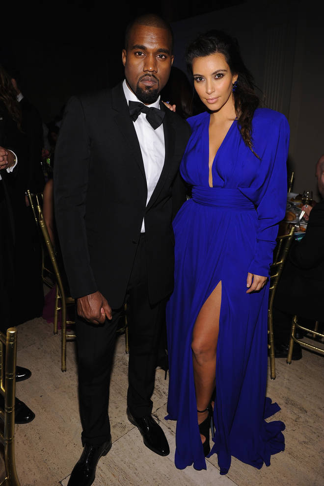 Kim Kardashian reveals that she conceived North West on the night she wore this blue Balmain dress