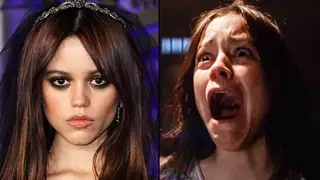 Jenna Ortega was still covered in blood from her X scene when she auditioned for Wednesday