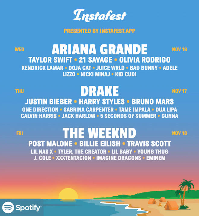 Spotify Instafest: How to create a festival lineup from your top artists