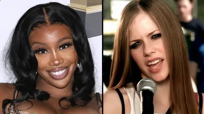 SZA channels Avril Lavigne on F2F and the memes are iconic