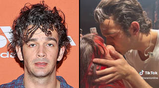 The 1975's Matty Healy checks fans age before kissing them on stage