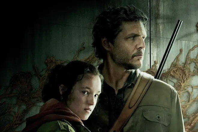 Pedro Pascal and Bella Ramsey play Joel and Ellie in the HBO series