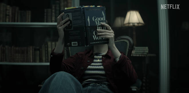 Love Quinn is seen reading Rhys Montrose's book in You season 4 part 2