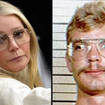 Gwyneth Paltrow on the left, Jeffrey Dahmer on the right
