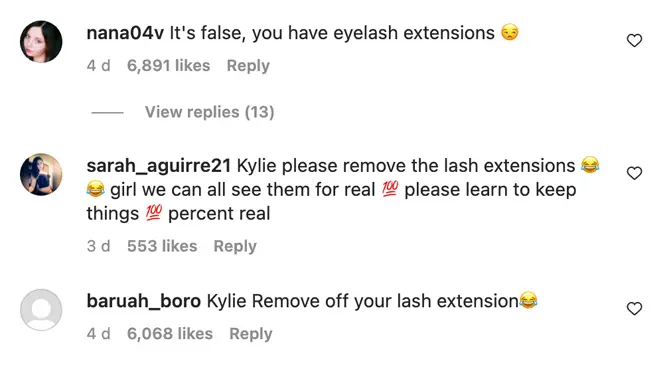 Kylie Jenner accused of wearing fake eyelashes in new mascara promo (2)