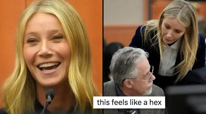 Gwyneth Paltrow's four-word message to Terry Sanderson has gone viral