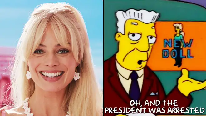 The Simpsons predictions strike again with Barbie and Donald Trump’s arrest
