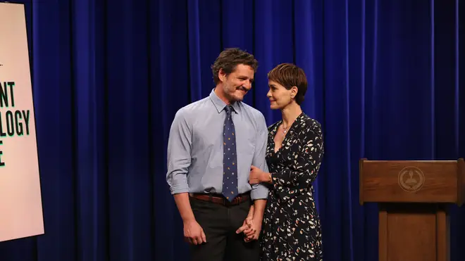 Sarah Paulson joined Pedro Pascal while he hosted SNL