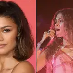 Zendaya said she couldn't even hear herself sing thanks to the crowd noise at Coachella