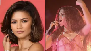 Zendaya said she couldn't even hear herself sing thanks to the crowd noise at Coachella