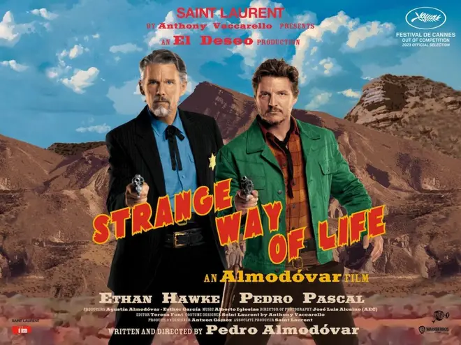 Ethan Hawke and Pedro Pascal star in Strange Way of Life