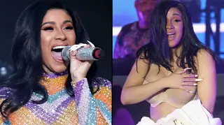 Cardi B performs on Which Stage during the 2019 Bonnaroo Arts And Music Festival.
