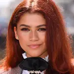 Zendaya shows off her new red hair in London for Spider-Man: Far From Home press