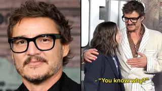 Pedro Pascal's wholesome red carpet pose explanation is going viral