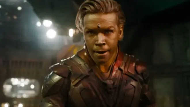 Will Poulter plays Adam Warlock in Marvel's Guardians of the Galaxy Vol. 3
