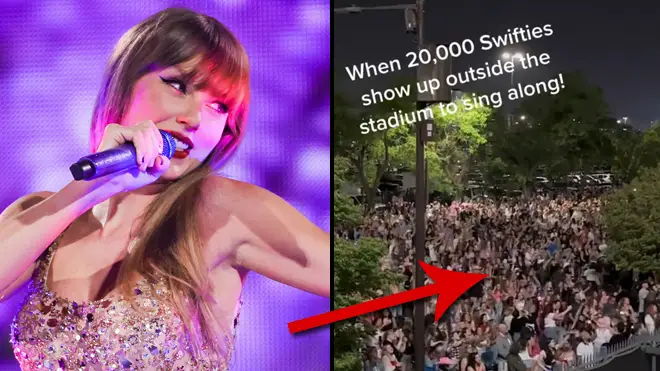 Over 20,000 Taylor Swift fans without Eras Tour tickets watch Philadelphia show outside the stadium