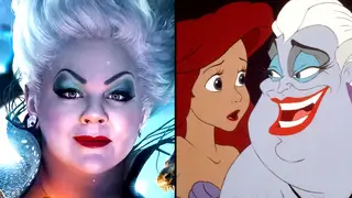 Ursula's iconic "body language" verse doesn't appear on The new Little Mermaid soundtrack