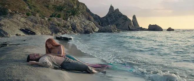 Halle Bailey, Jonah Hauer-King, 'The Little Mermaid' (2023). Photo credit: Disney
