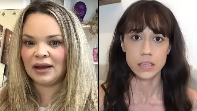Trisha Paytas condemns Colleen Ballinger after she's accused of sending Trisha's nudes to young fans