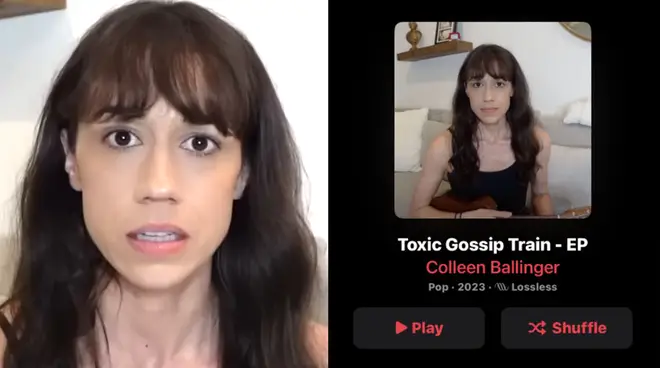 Colleen Ballinger's reps deny claims she uploaded her 'Toxic Gossip Train' song to Apple Music