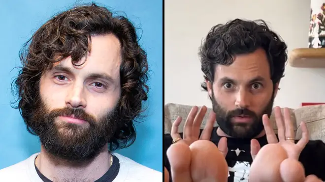 Penn Badgley reacts to fans asking for feet pics in his TikTok comments