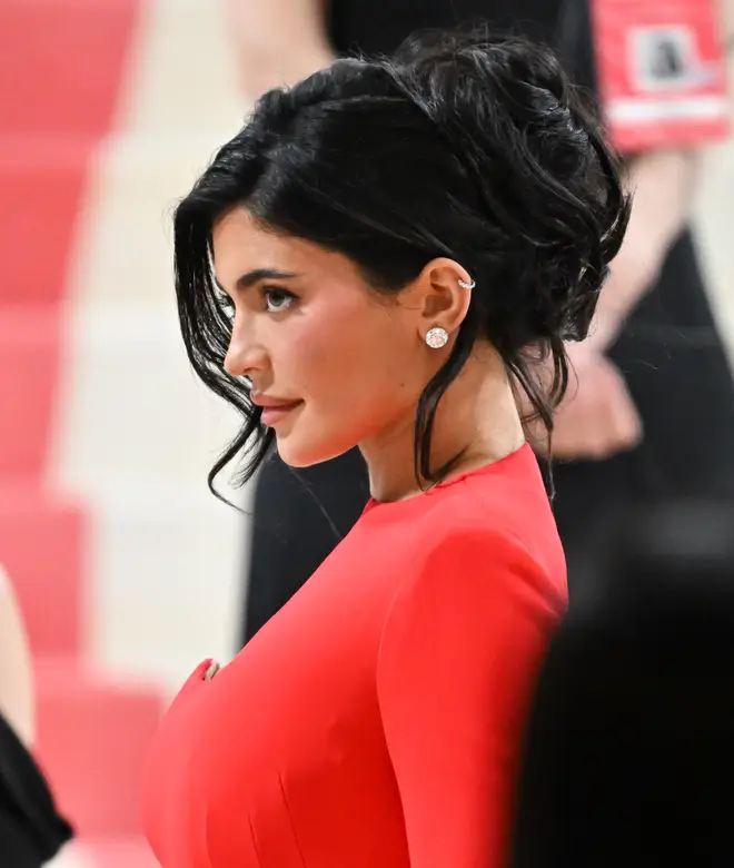 Kylie Jenner says she never wore her hair up on red carpets because of her ears