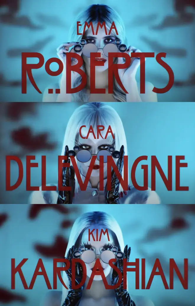 AHS: Delicate teaser shows Emma Roberts, Cara Delevingne and Kim Kardashian as the main cast members