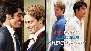 Red, White & Royal Blue stars Taylor Zakhar Perez and Nicholas Galitzine reveal who is actually taller in real life