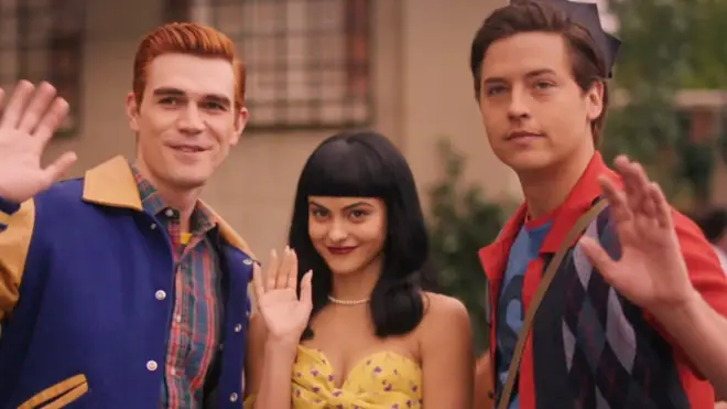 Betty, Veronica, Jughead and Archie were in a quad relationship in Riverdale