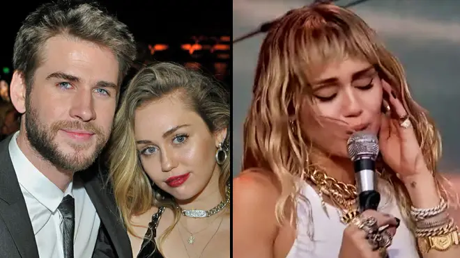 Miley Cyrus decided to divorce Liam Hemsworth just before her Glastonbury set